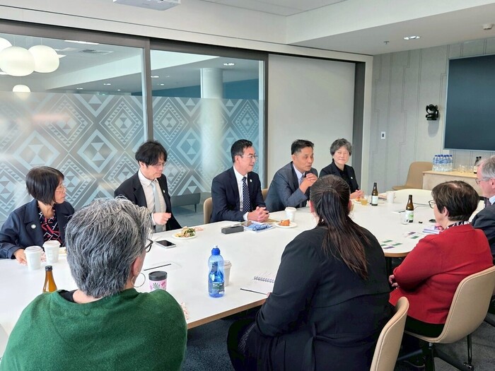 東華大學代表團與Auckland University of Technology會議交流圖片